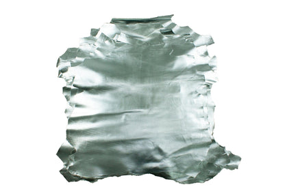 Piel de laminado plata - La Tendeta del Cuero