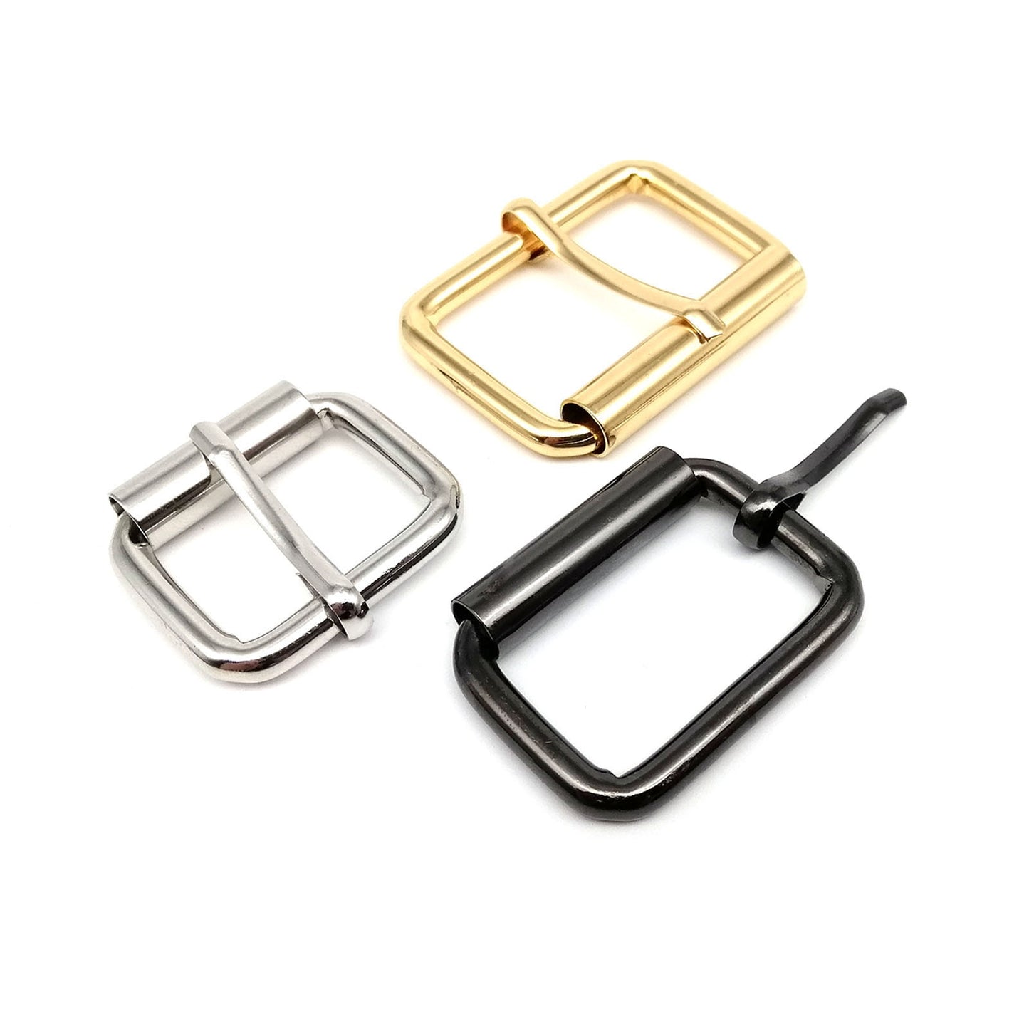 Square buckles pack 5 units.