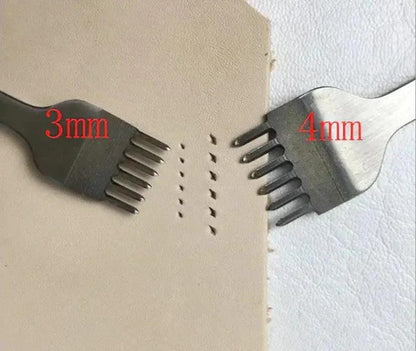 Tenedores para coser cuero punta diamante - La Tendeta del Cuero