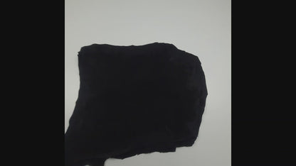 black suede leather